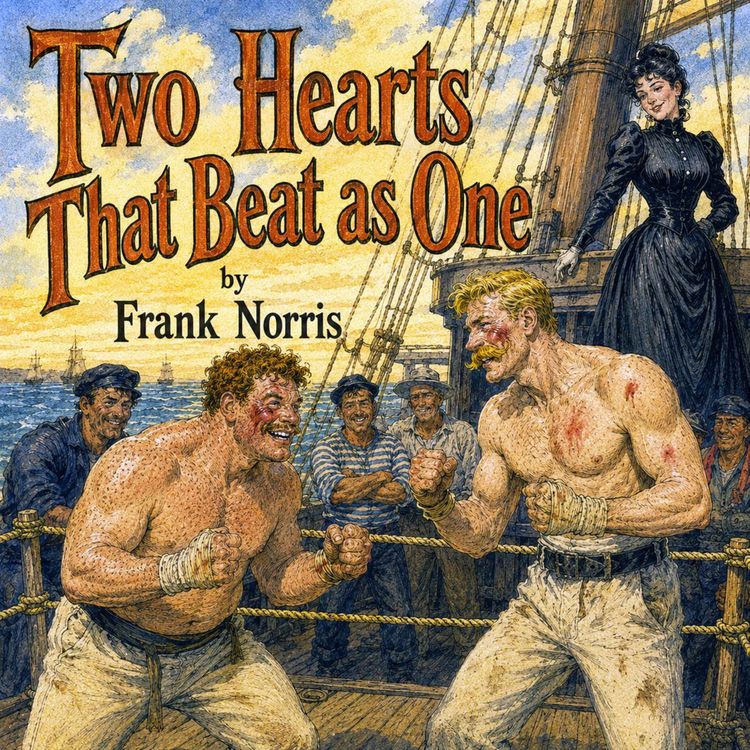 cover art for Two Hearts Beat As One — A Classic Story by Frank Norris