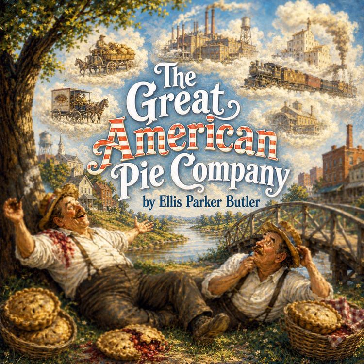 cover art for The Great American Pie Company — Classic Humor by Ellis Parker Butler