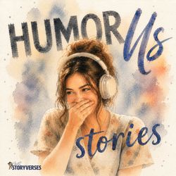 cover art for HumorUs Stories — Classic and Original Funny Stories