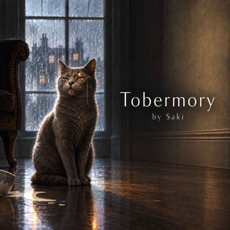 cover art for Tobermory — A Classic Short Story by Saki