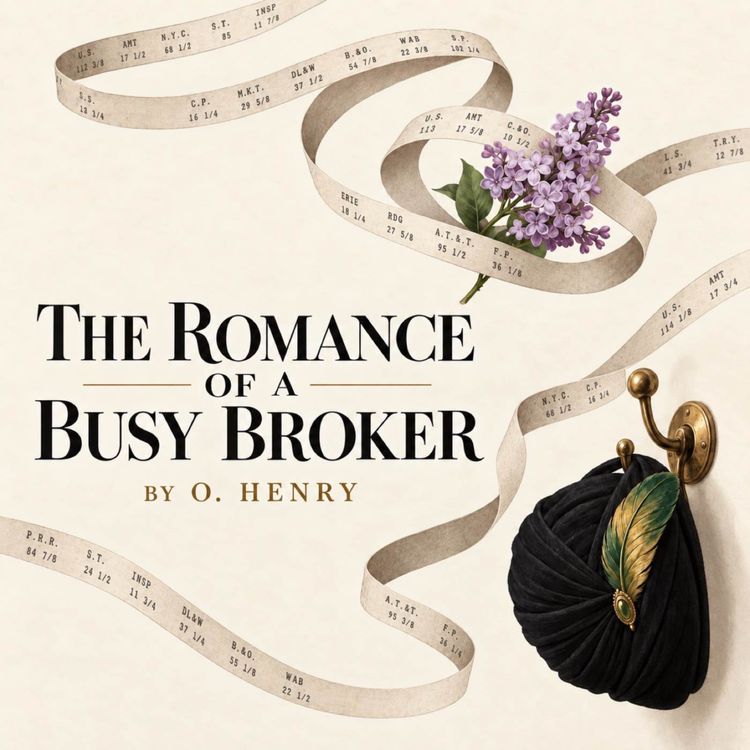 cover art for The Romance of a Busy Broker — A Classic Humorus Story by O. Henry