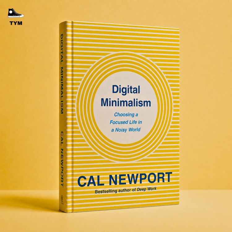 cover art for Digital Minimalism (Audiobook) | डिजिटल दुनिया से बाहर कैसे निकले | Hindi Book Summary