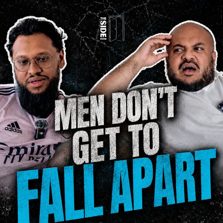 cover art for Men don’t get to fall apart
