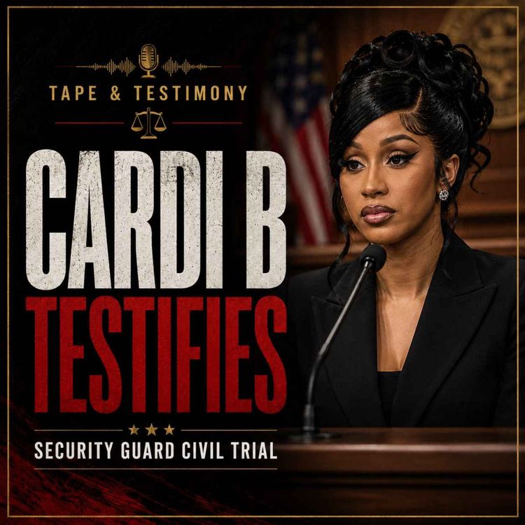 cover art for Cardi B Takes the Stand: The Security Guard Lawsuit