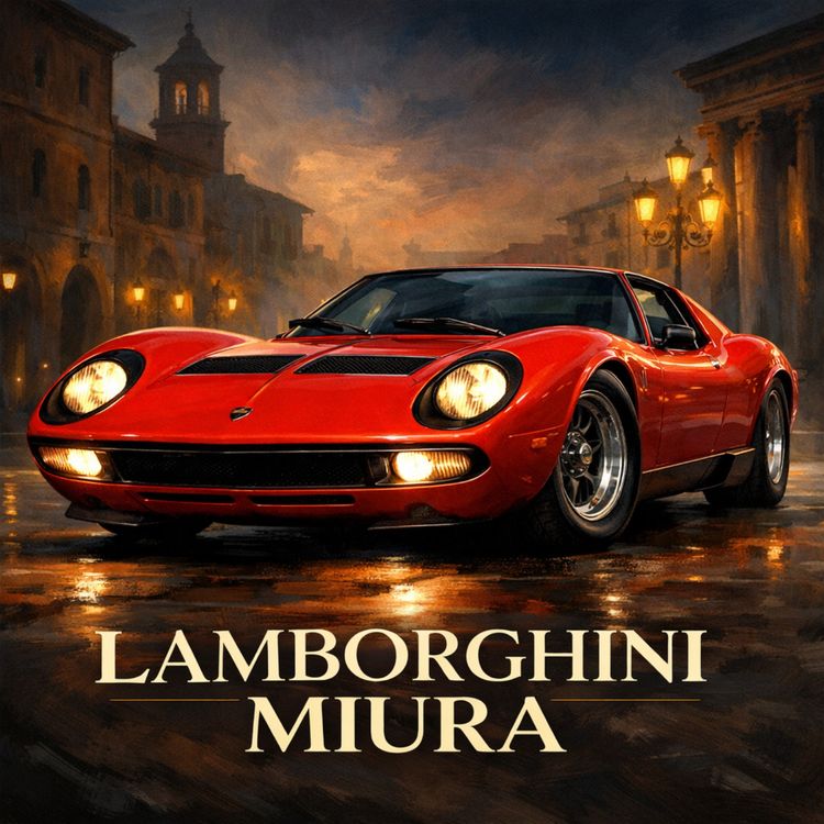 cover art for When Lamborghini Changed Everything: The Miura Revolution