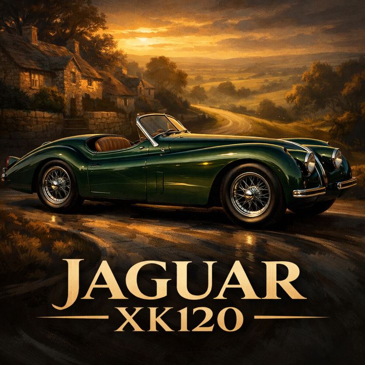 cover art for 120 Miles Per Hour: How Jaguar Changed Everything After the War