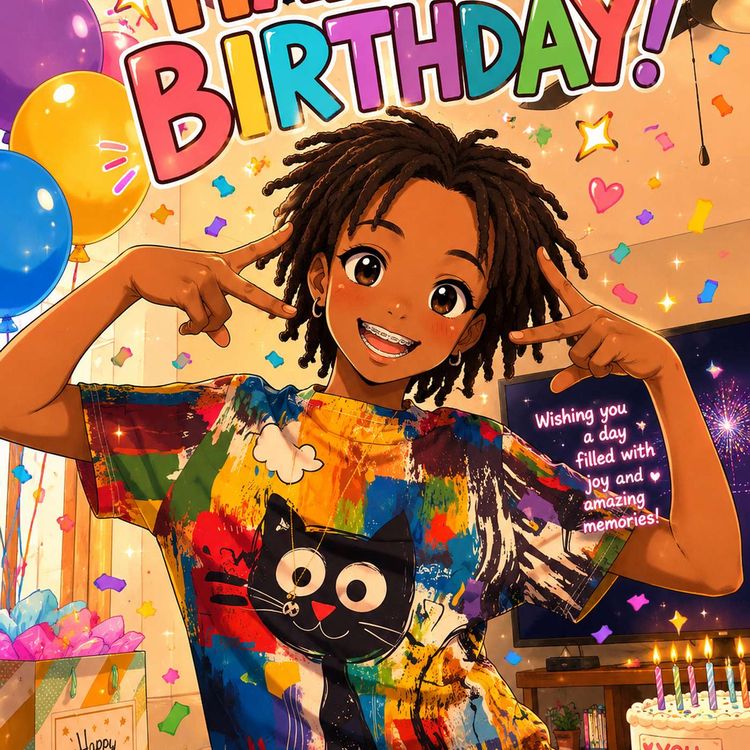 cover art for The Birthday Girl's Big Day!