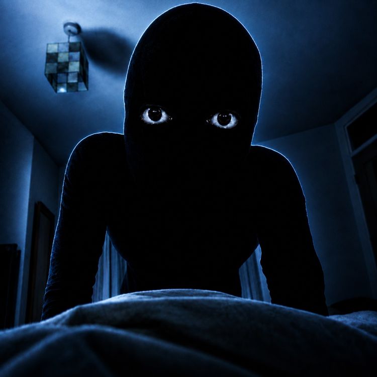 cover art for Si despiertas a la 1:09 de la madrugada, FINGE ESTAR DORMIDO | Creepypasta