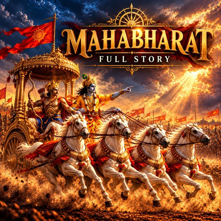 cover art for Mahabharat Full Story in English