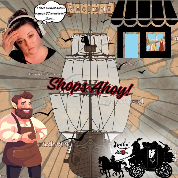 cover art for S1E3 - Shops Ahoy!