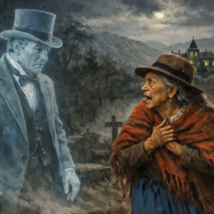 cover art for LA ABUELA QUE HEREDÓ LA FORTUNA DEL FANTASMA HACENDADO
