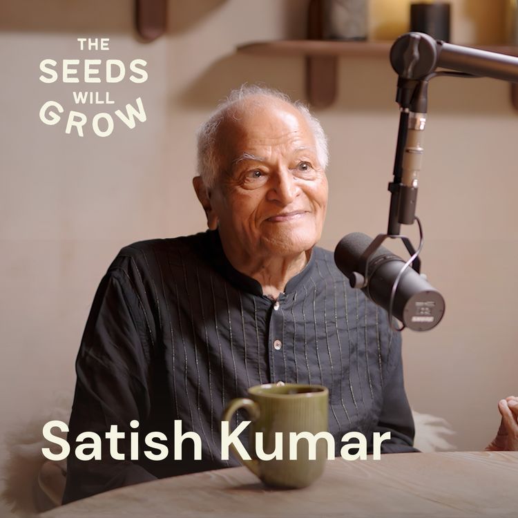 cover art for Satish Kumar: Why the world needs less clever people