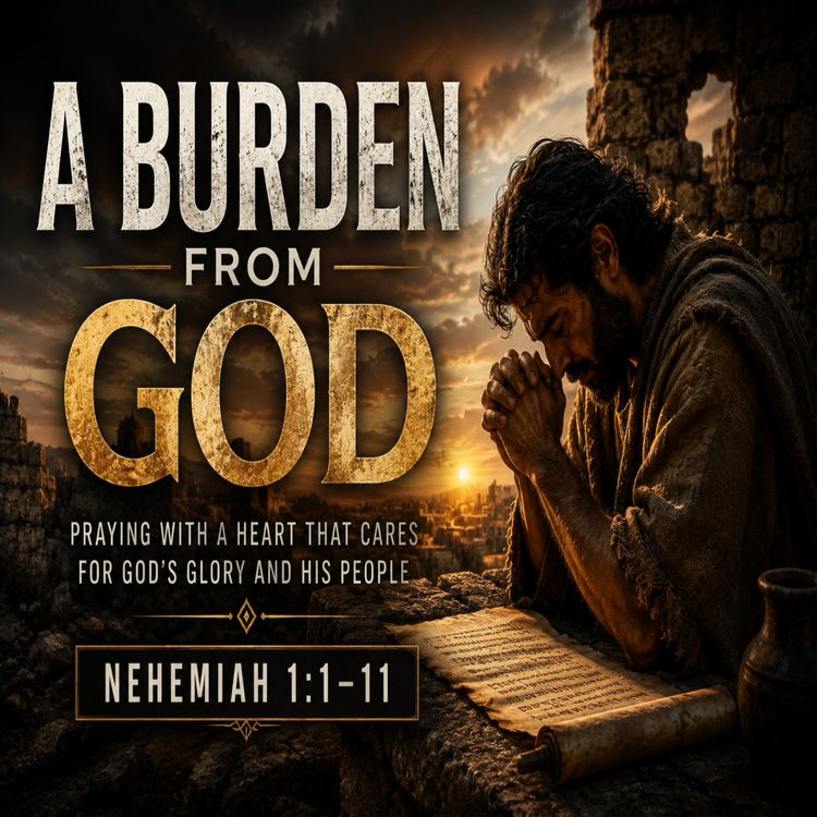 cover art for  A Burden from God: When God Breaks Your Heart Before He Uses Your Life | Nehemiah 1
