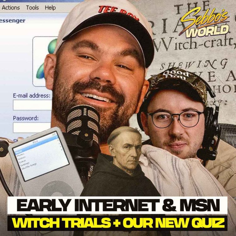cover art for Early Internet & MSN, Witch Trials & Our New Quiz