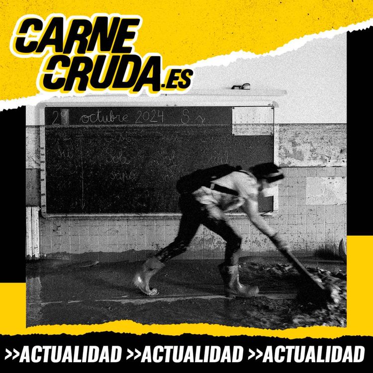 cover art for ¿Qué pasa con la escuela cuando hay una guerra? (CARNE CRUDA #1718)
