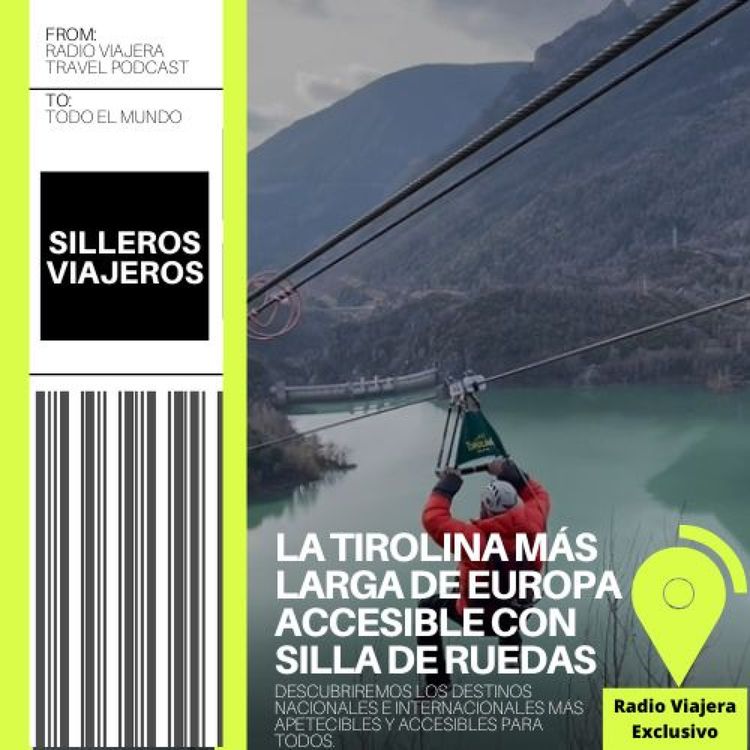 cover art for La tirolina más larga de Europa accesible con silla de ruedas