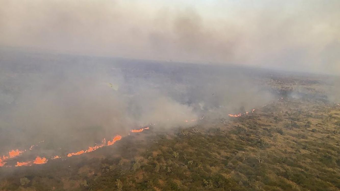 cover art for Australia declares El Nino as wildfires rage