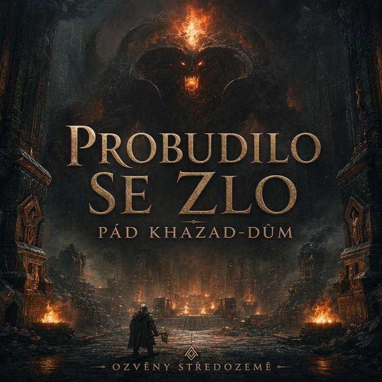 cover art for Pád Khazad-dûm | Probuzení Balroga a konec trpasličího království | Ozvěny Středozemě