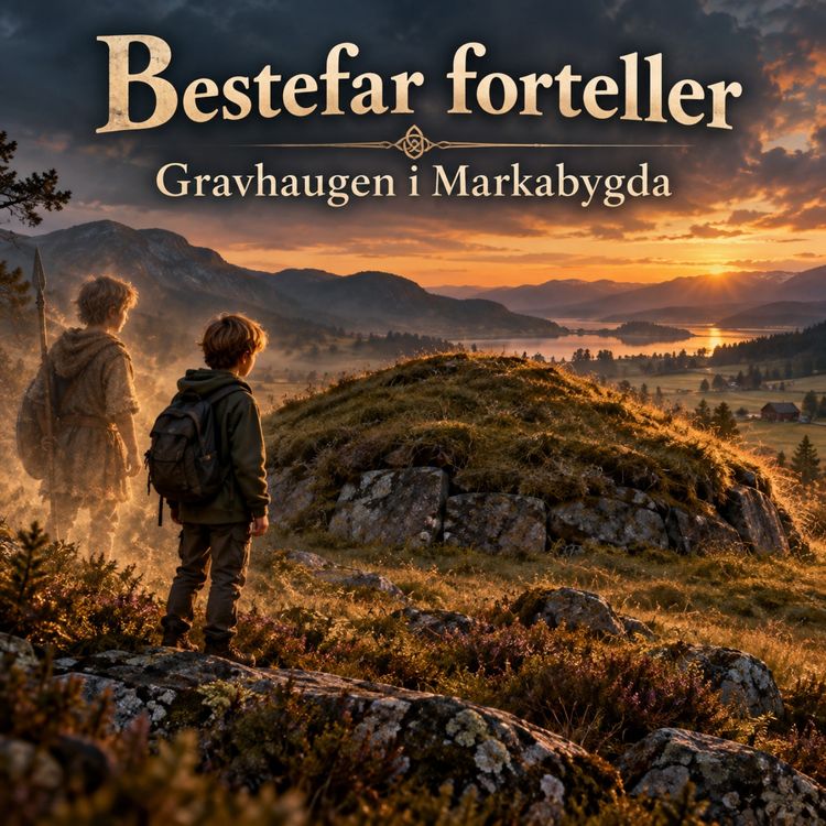 cover art for Bestefar forteller om Gravhaugen i Markabygda