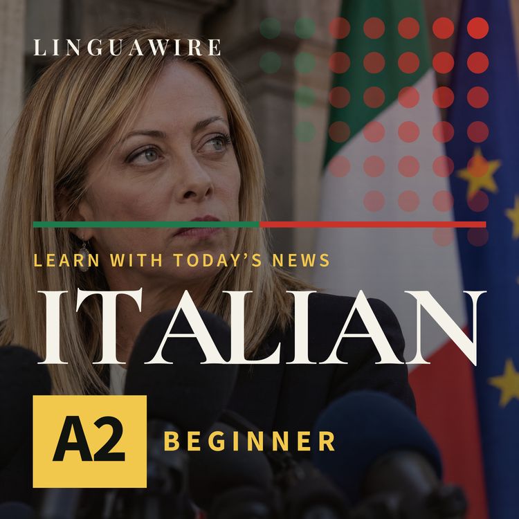 cover art for A2 Italian News | Why Giorgia Meloni Is Trademarking Her Voice