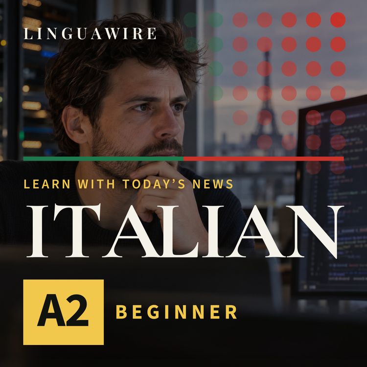 cover art for A2 Italian News | Can Mistral's 1 Trillion-Parameter Model Challenge AI Giants?