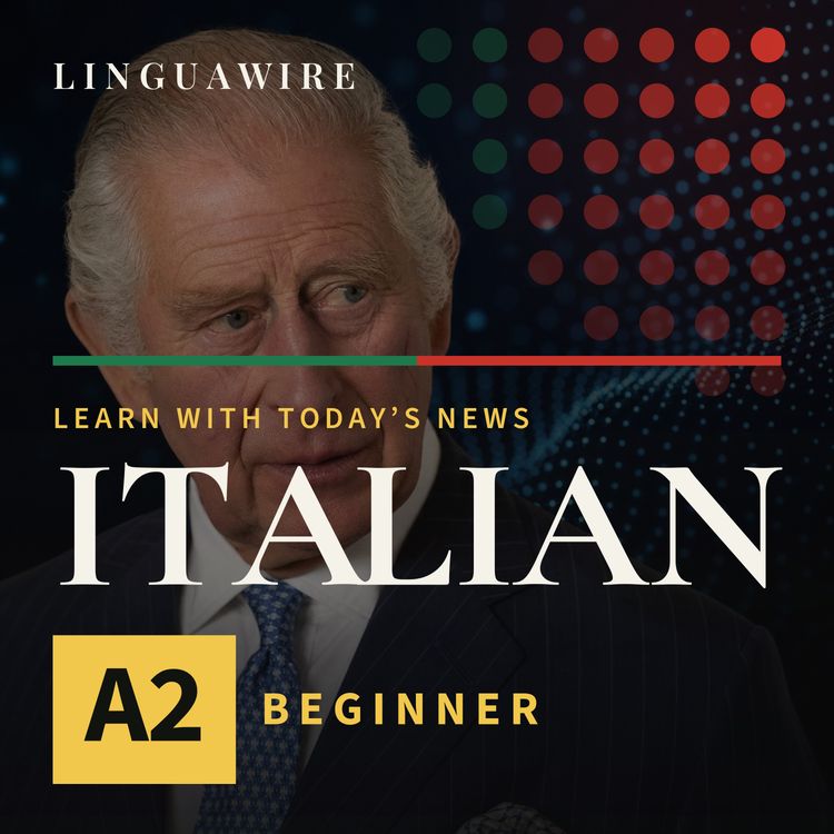 cover art for A2 Italian News | Why King Charles Says AI Must Stay Under Control