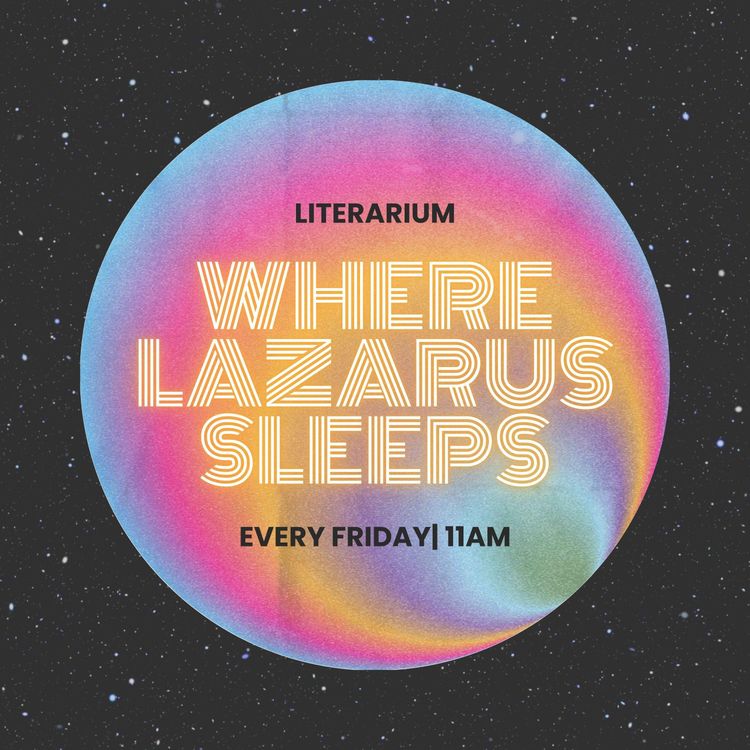 cover art for Where Lazarus Sleeps