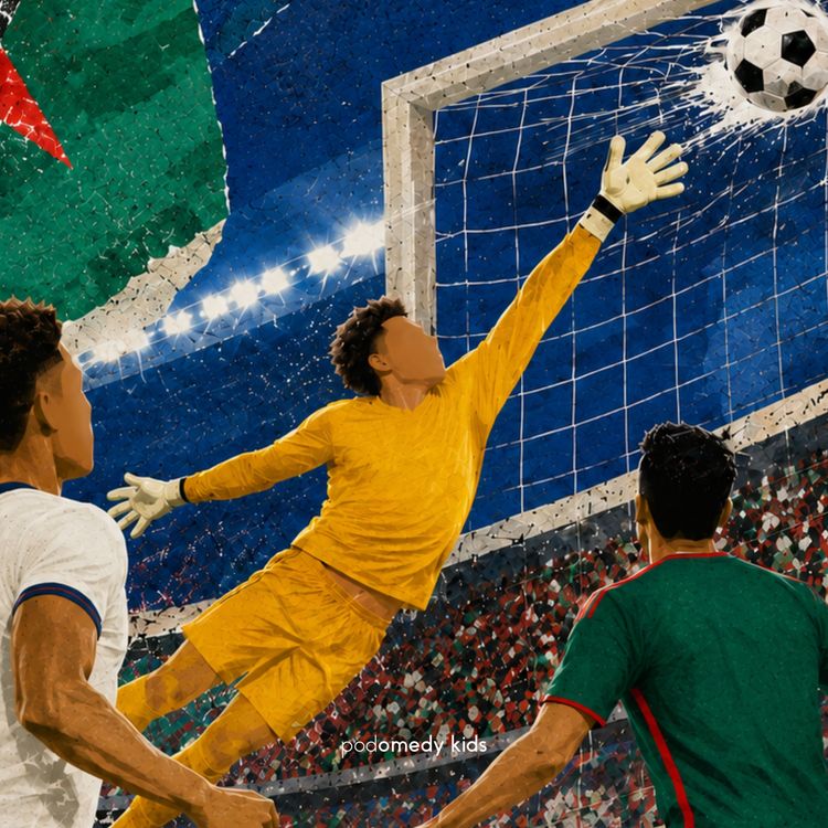 cover art for England Survive the Azteca: Bellingham’s Night in Mexico