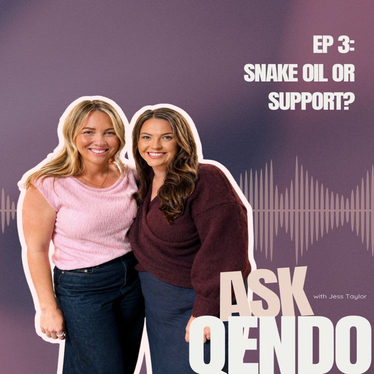cover art for The Wellness Hustle: Snake Oil or Support with Stacey Woodcroft
