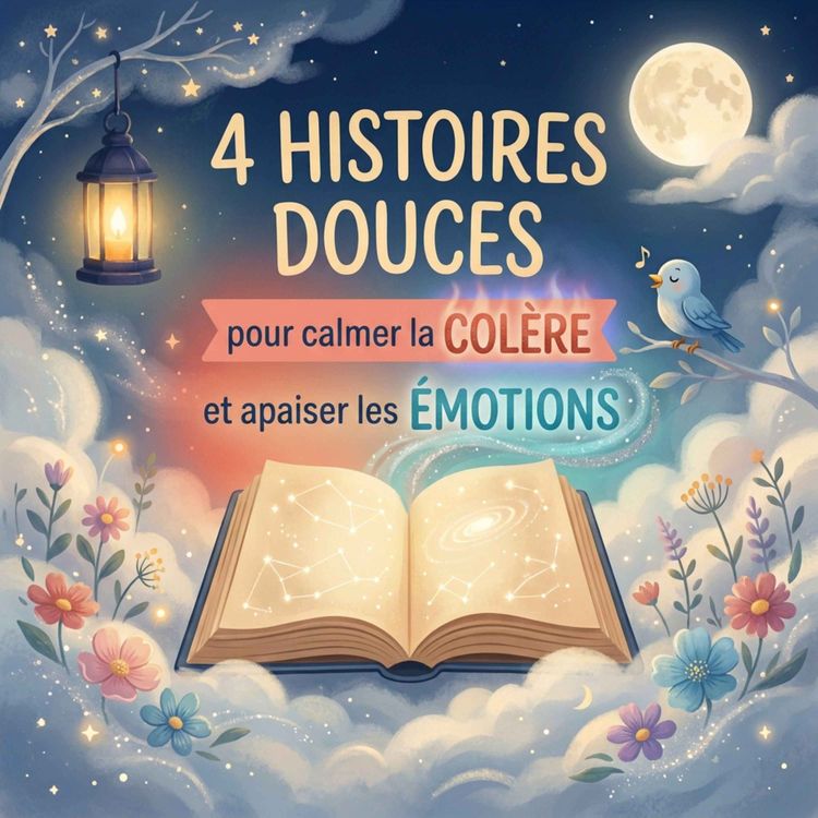 cover art for 4 histoires douces pour calmer la colère et apaiser les émotions
