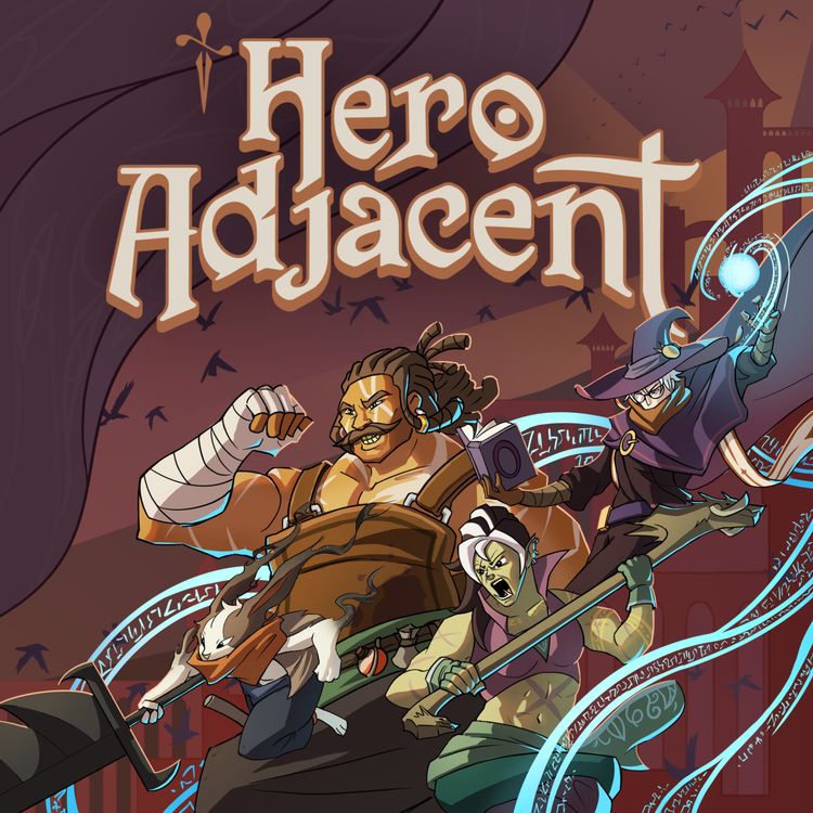 cover art for Hero Adjacent Trailer