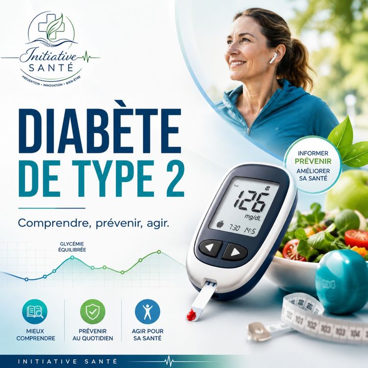 cover art for Diabète de type 2 : comprendre, prévenir et mieux vivre