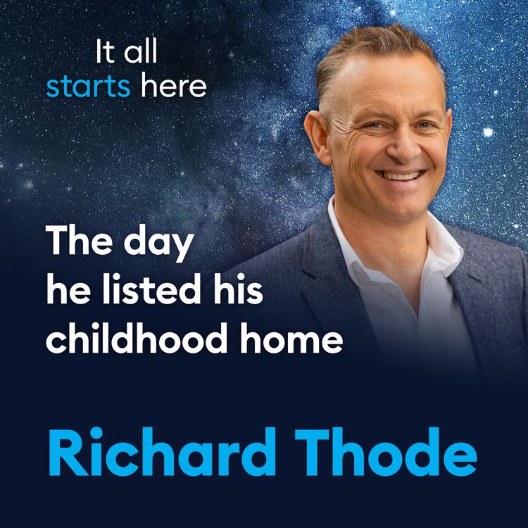 cover art for The day he listed his childhood home | Richard Thode 