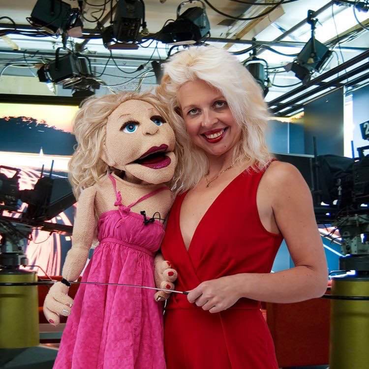 cover art for #70: About Being a Ventriloquist (Interview with April Brucker, ventriloquist and TV personality)