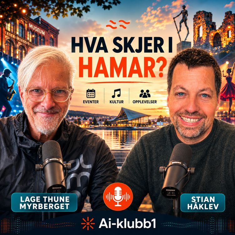 cover art for Kulturkalender for Hamar - med AI! 
