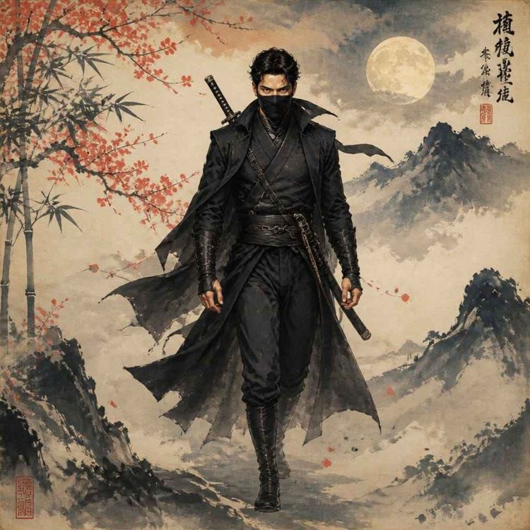 cover art for The Magicians: The Shinobi of Starlight in English