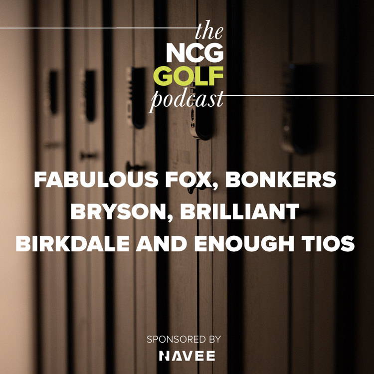 cover art for Fabulous Fox, bonkers Bryson, brilliant Birkdale and enough TIOs