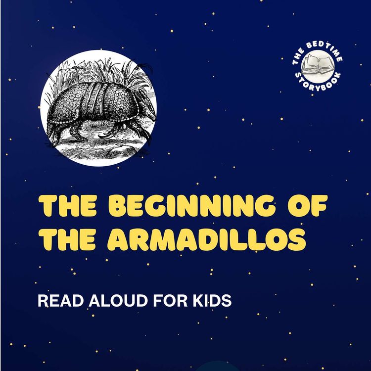 cover art for Rudyard Kipling Bedtime Story: The Beginning of the Armadillos