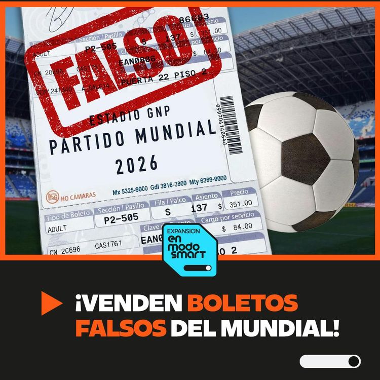 cover art for ¡VENDEN BOLETOS FALSOS DEL MUNDIAL 2026!