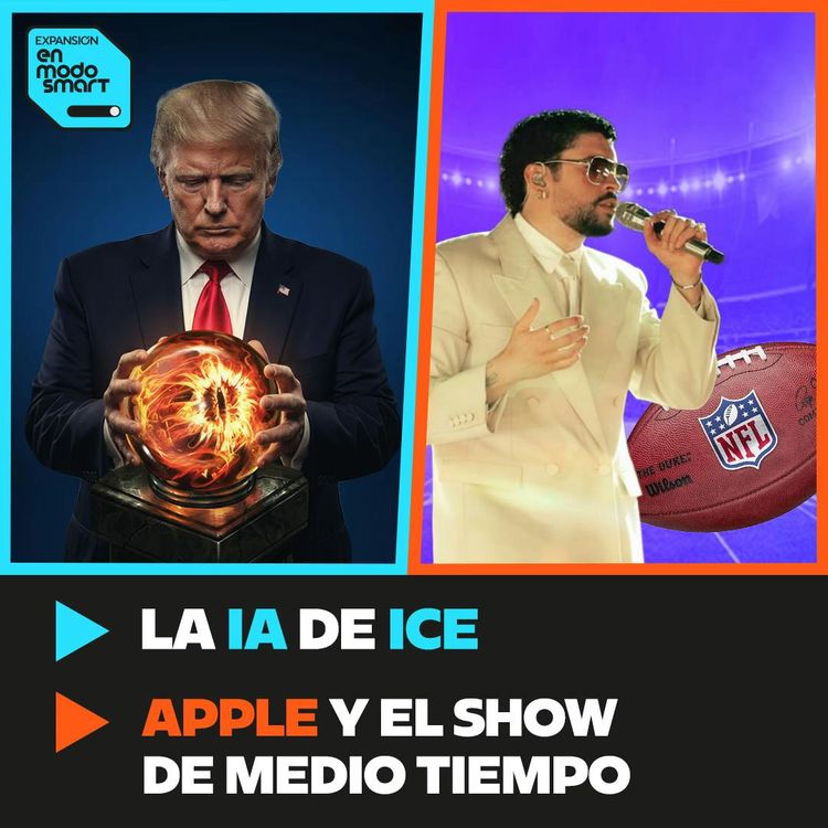 cover art for La IA detrás de las deportaciones de Trump y el negocio del medio tiempo del Súper Bowl