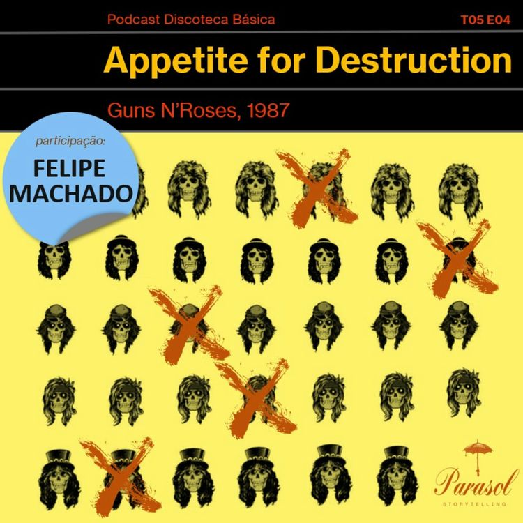 cover art for T05E04: Appetite for Destruction - Guns N’Roses (1987)
