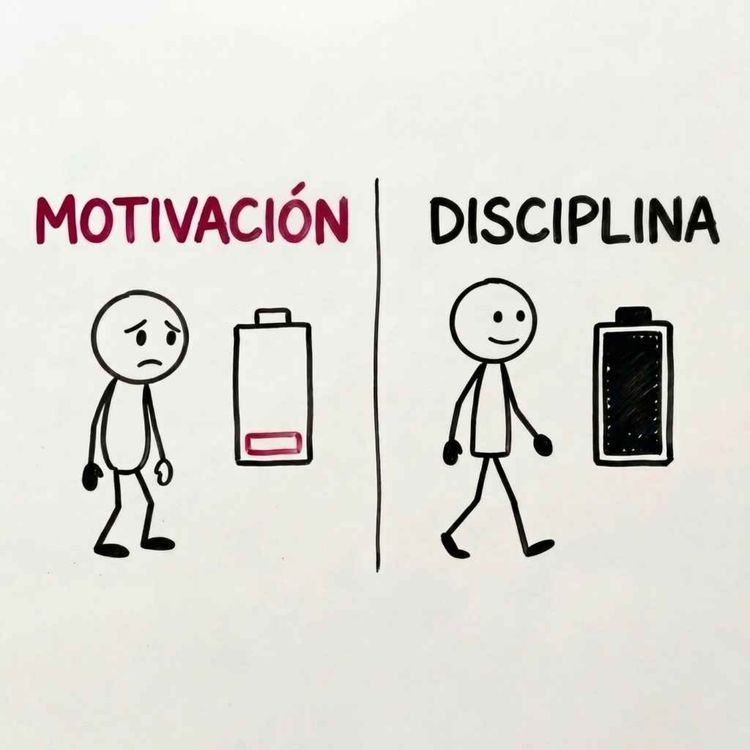 cover art for Psicología de la Disciplina vs Motivación: Por qué la motivación es una trampa