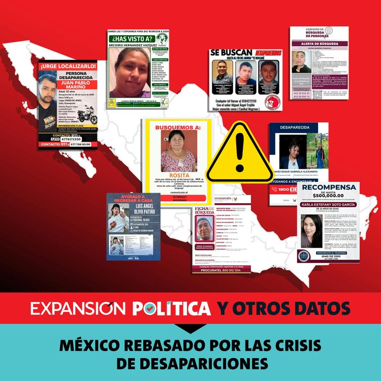 cover art for México rebasado por las crisis de desapariciones | Episodio 248