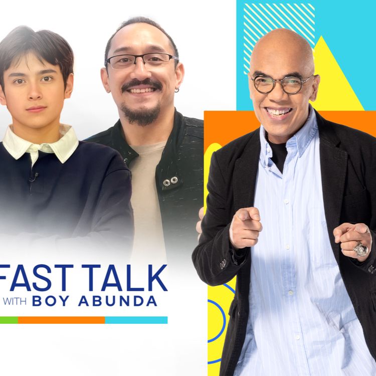 cover art for Fast Talk with Boy Abunda: Mag-amang action star, Heath at Roy Jornales!