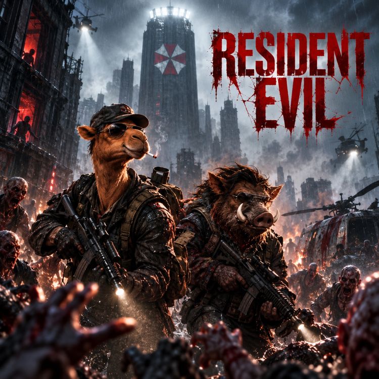 cover art for Faut-il voir Resident Evil ? toujours sympa les zombies !