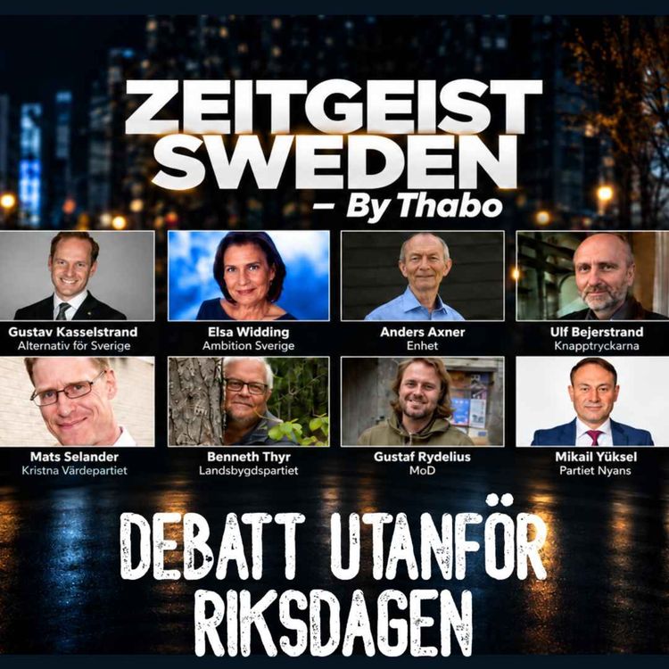 cover art for LIVE partiledardebatten utanför riksdagen!