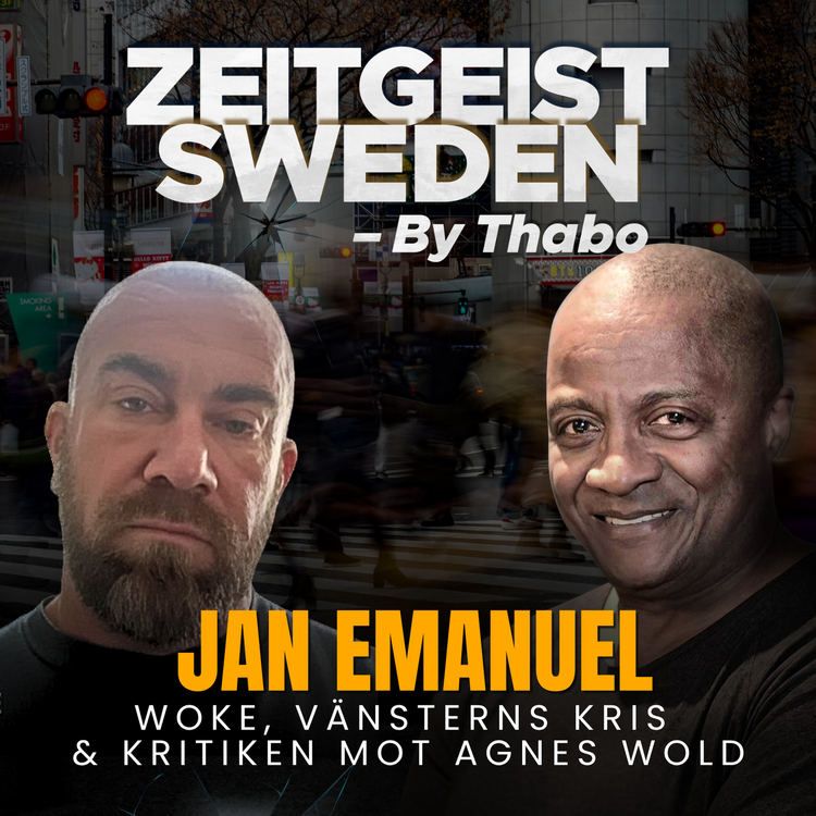cover art for Jan Emanuel : woke, vänsterns kris och kritiken mot Agnes Wold