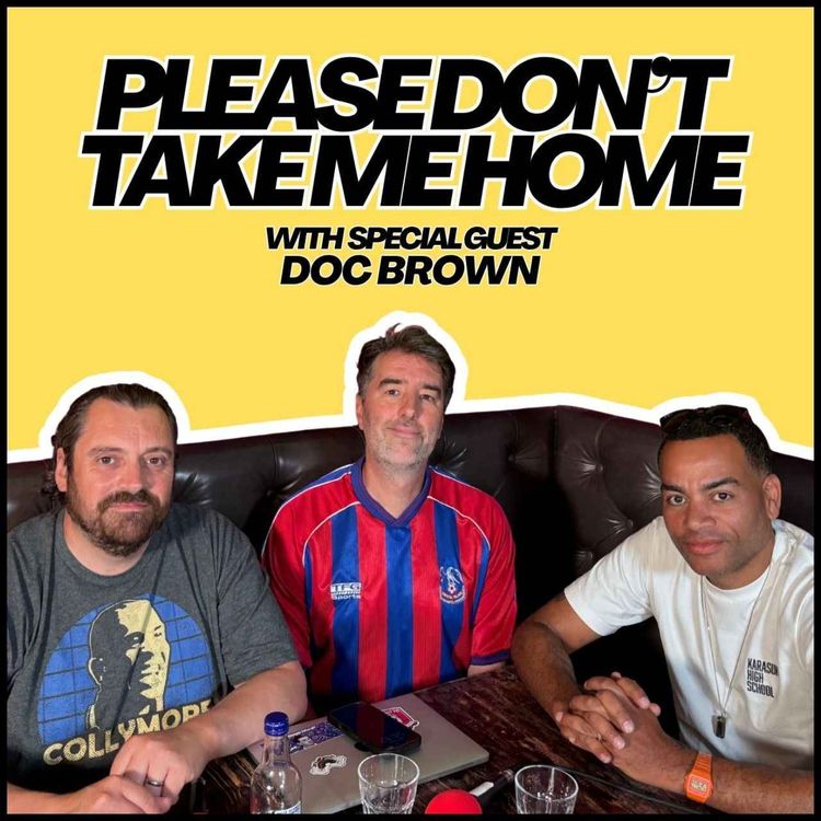 cover art for Doc Brown: Meeting Ian Wright and getting done by Wayne Routledge
