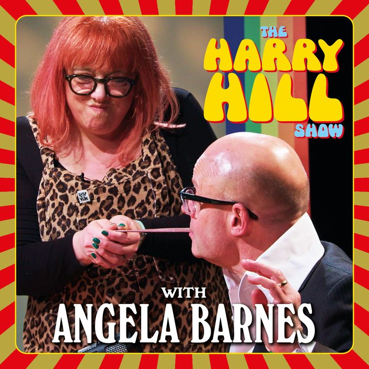 cover art for Angela Barnes: The Suitcase Nudey Mag Librarian, 11-Strike Axe Execution, and the £30 Corned Beef Spam Nut Kit