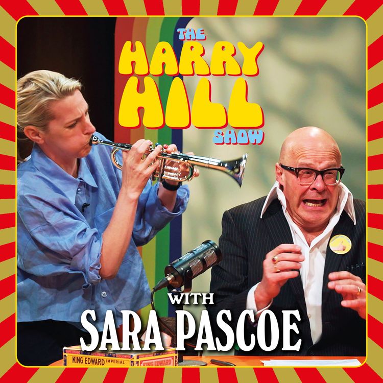 cover art for Sara Pascoe: The Boadicea Chariot of Young Female Comics, The Wednesday Hospice Pickpocket Club, Getting Called Trevor, and a £185k Diamond